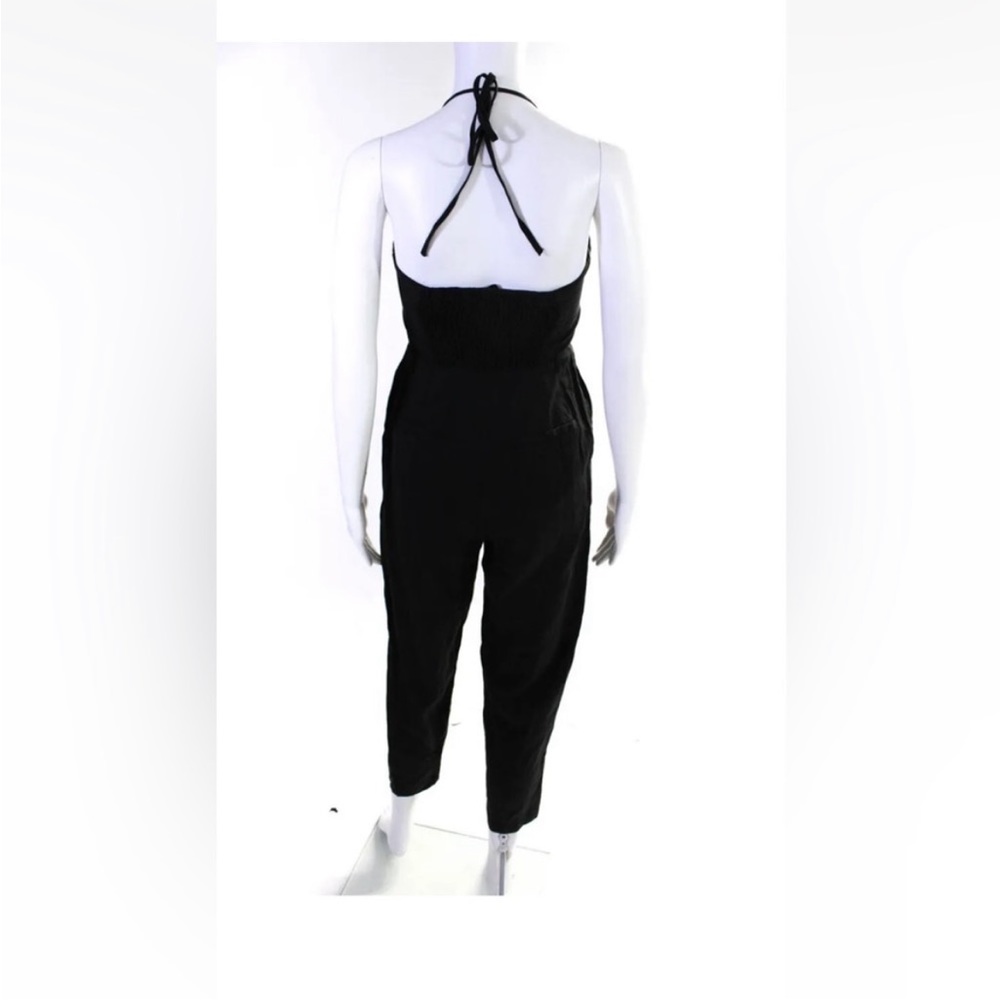MAJORELLE Black Tapered Jumpsuit with Cutout - Picture 6 of 6